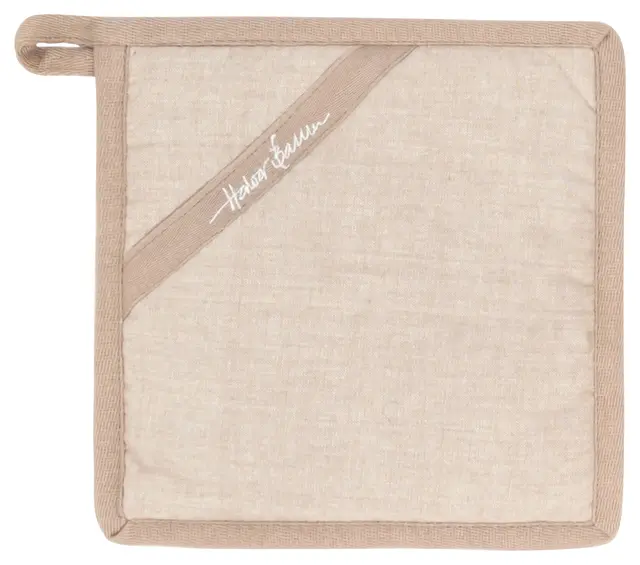 Halvor Bakke Færder gryteklut 2-pk bom 22x22 Beige 