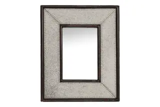 Halvor Bakke ramme i skinn foto 10x15 23x28 tofarget skinnramme