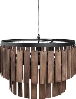 Halvor Bakke Cape Town taklampe &#216;60 Brun trepanel