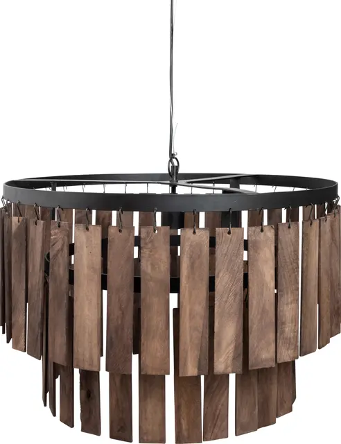 Halvor Bakke Cape Town taklampe Ø60 Brun trepanel 