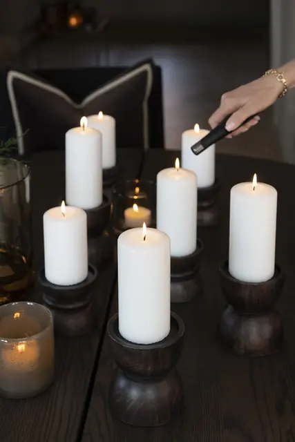 Lama Lido kubbelysestake Ø9 H10 Brun 