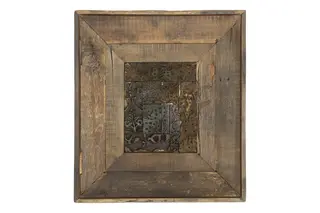 Lama Bari dekorbilde 53x47 Brun