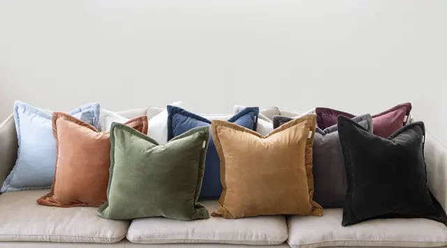 Lama Alpi putetrekk 50x50 Dyp blå 