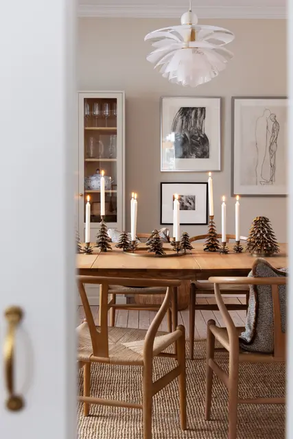 Lama Bormio liten lysestake Ø6 H6,5 Messing 