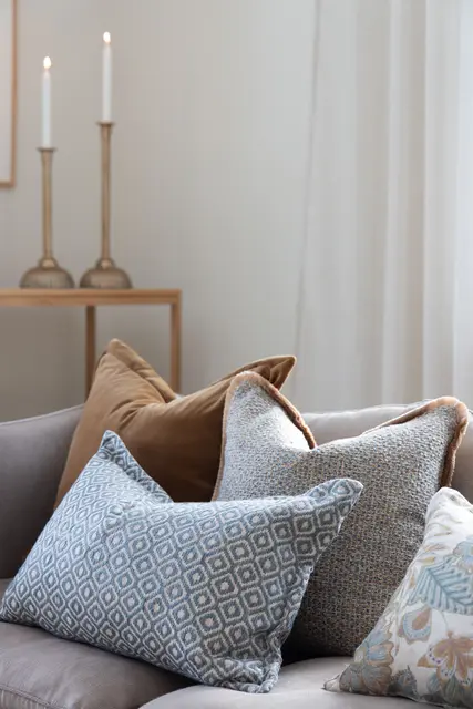 Lama Braga putetrekk 40x60 Petrol 