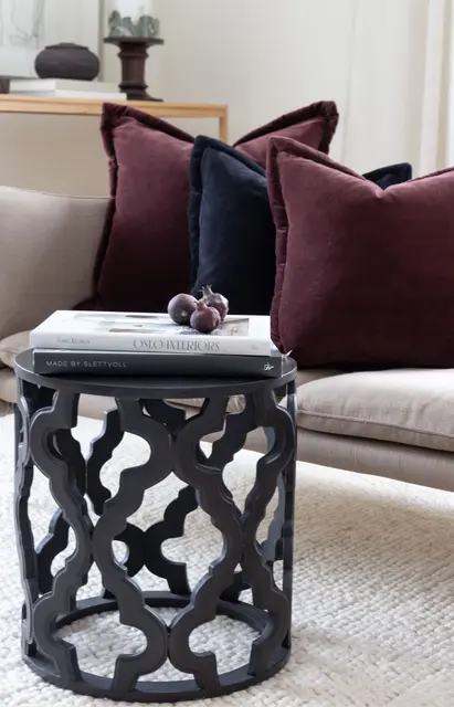 Lama Canazei bord Ø43 H47 Sort 