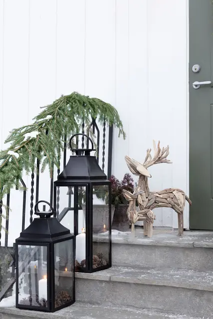 Lama Bouillon hjort i drivved H60 Natur 