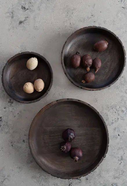 Lama Merano trebolle Ø30 Brun 