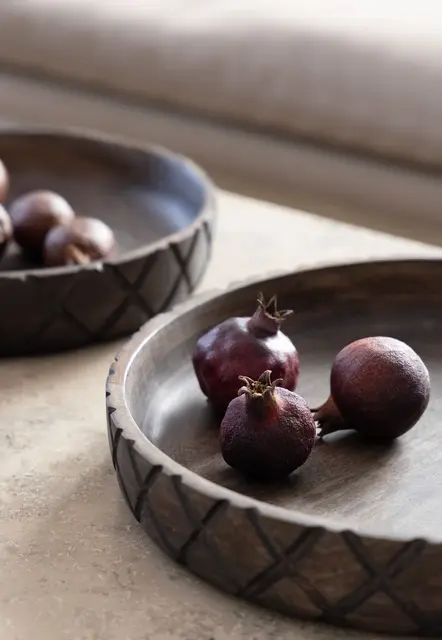 Lama Merano trebolle Ø30 Brun 