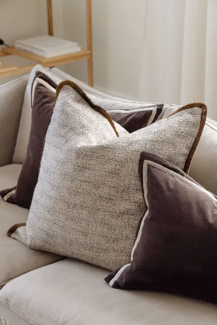 Lama Porto putetrekk 60x60 Brun 