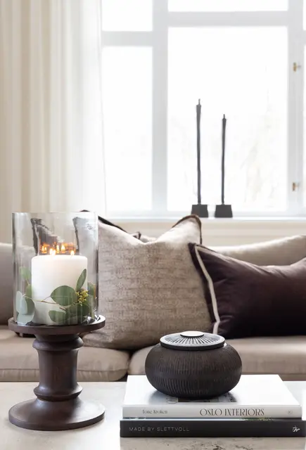 Lama Seia boks med lokk Brunsvart 