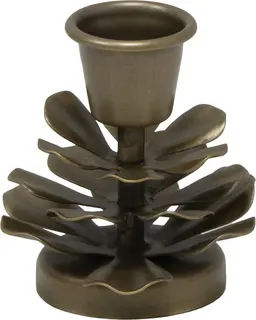 Lama Bormio liten lysestake Ø6 H6,5 Messing