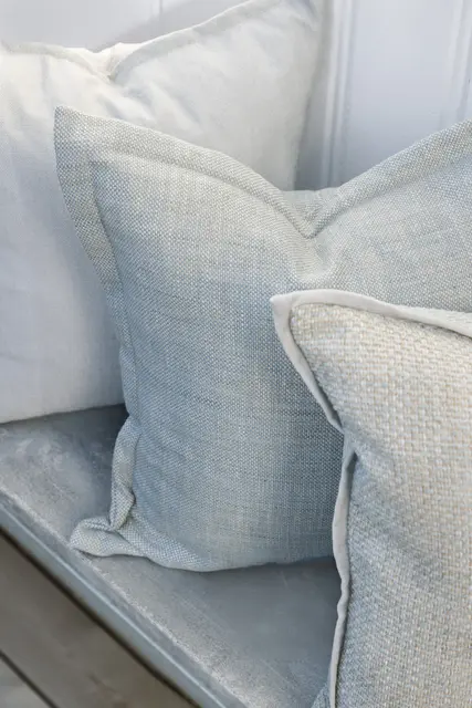 Lama Maia putetrekk 50x50 Aqua 