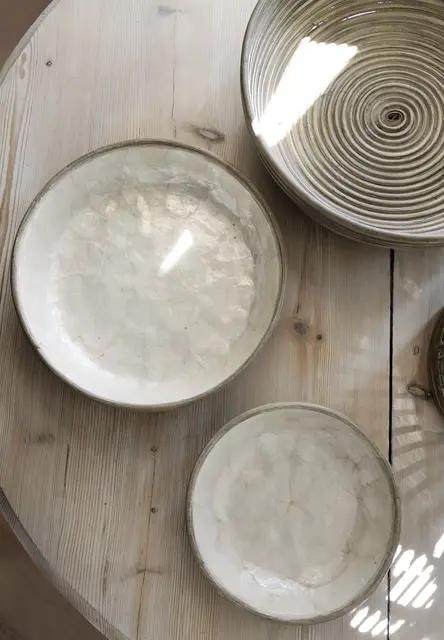 Lama Eva bolle rattan Ø32 Beige 