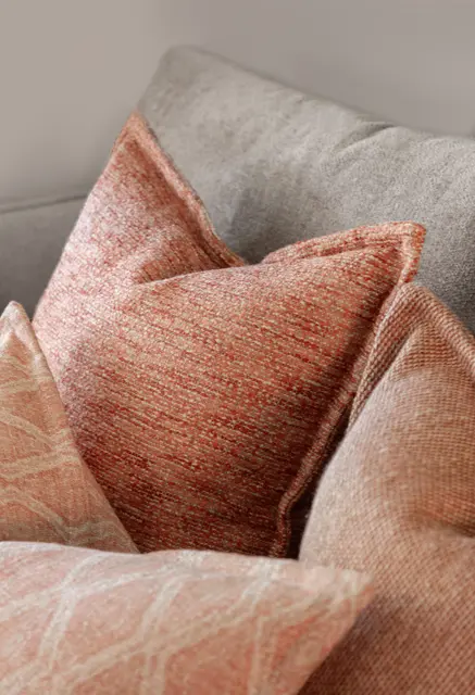 Lama Noe putetrekk 50x50 Korall 