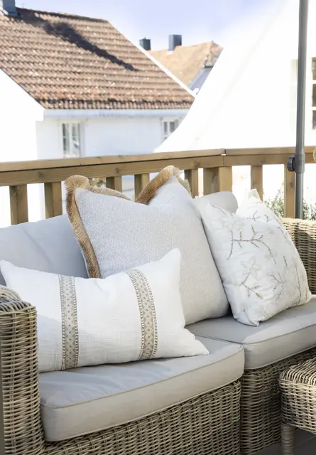 Lama Zoe putetrekk 50x50 Offwhvit 