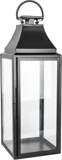 Lama lanterne metall H65 Sort