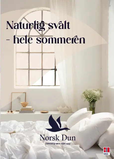 Plakat NO 50x70 Naturlig svalt, hele sommeren 