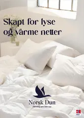 Plakat NO 50x70 Skapt for lyse og varme netter
