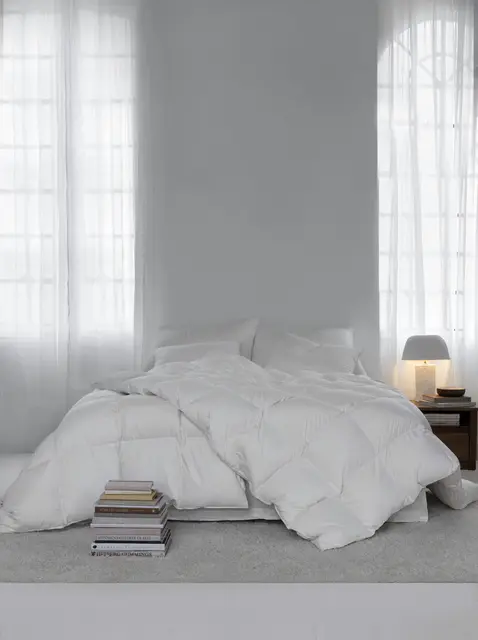 Norsk Dun 90 % andedundyne Ekstra varm 140x200 1032g 