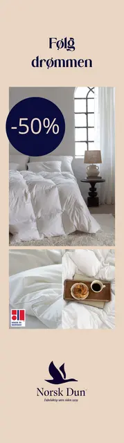 Banner beige NO 70x250 med salgsinsentiv - 50% 