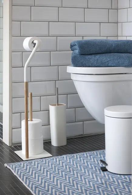 Turiform Urban toalettrullholder Hvit 