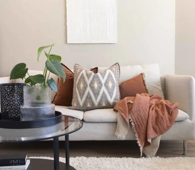 Rebell Leone putetrekk 50x50 Beige 