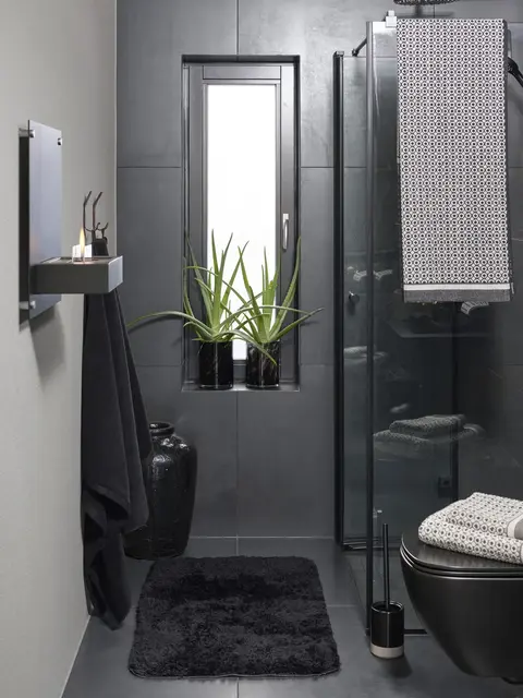 Turiform Zero håndkle 50x70 Sort 