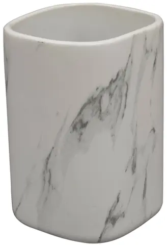 Turiform Aro tannbørsteholder Hvit 7,5x7,5x11cm